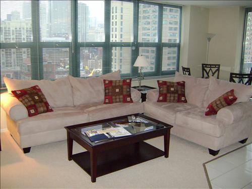 Suite Home Chicago - Eugenie Terrace Two-Bedroom Apartment Værelse billede